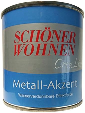15,97euro/L 0.375 L Schöner Wohnen Crealine Metal Accent Colour Shade Bronze Effect Colour Paint