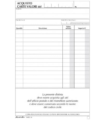 Blocco Ricevute Autoricalcante Edipro - 50 Fogli A5 - Foto 2