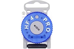 HEARING360 HF4 PRO - Filtros para audífonos Signia (Azul (izquierda)