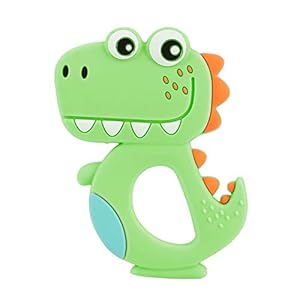 2pcs bebé mordedor de silicona