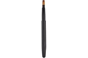 JTQYFI Professional Lip Brush With Lid Retractable Portable Cosmetic Brush For Lipstick Gloss Applicator Wands Makeup Tools