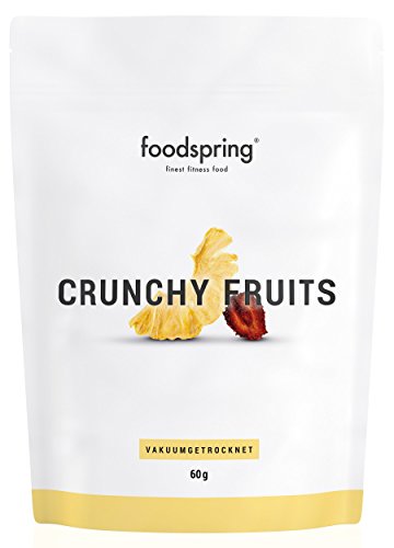 Preisvergleich Produktbild foodspring Crunchy Fruits, Ananas-Erdbeer, 60g