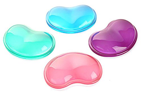 Meta-U Computer Notebook Laptop Maus Tastatur Soft Gel Handgelenkauflage Kissen Pad violett - 2