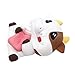 Produktbild Covermason Spielzeug 1PC Jumbo Cute Stress Kombination Cartoon Kuh Creme Duft langsam Rising Fun Super Weich Dekompression Puppen für Kinder und Erwachsene Handy Anhänger Gurt Best Geschenk (Weiß)