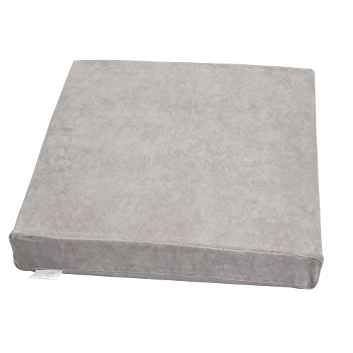 Orthopädische Sitzerhöhung, Sitzkissen speziell für gesundes, aufrechtes Sitzen entwickelt. Bezug neutral und besonders strapazierfähig. Bei 30° C waschbar. Qualitätsprodukt zur Anwendung für Boden, Yoga, Training, Fitness, Reha und Bürostühle geeignet. - 3