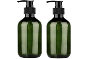 Akemaio 500 ml Butelki z dozownikiem mydła Butelki z pompką wielokrotnego napełniania do dozowania balsamów Szampony