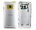 Produktbild Original HTC One M7 Akkudeckel Backcover Akku Deckel Gehäuse mit Kameralinse Silber