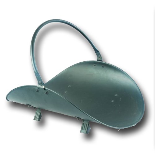 Kaminholzkorb / Brennholzkorb aus Metall – ideal für 30er Scheitel – no. 1 - 2