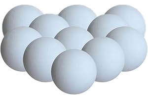 1ABOVE 12pk White Ping Pong Balls, 40mm Table Tennis Balls, Durable & Premium Quality