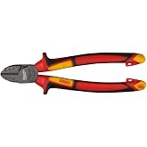 Milwaukee T4932464568 Ağır Hizmet Tipi VDE Elektrik&ccedil;i, İzoleli Yan Keski 180mm