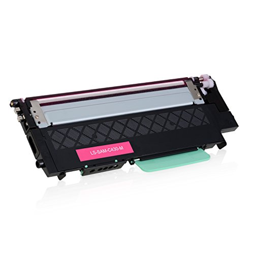 4 Toner für Samsung Xpress C430W/TEG C480W/TEG Farblaserdrucker – CLT-P404C/ELS – Schwarz 1500 Seiten, Color je 1000 Seiten - 4