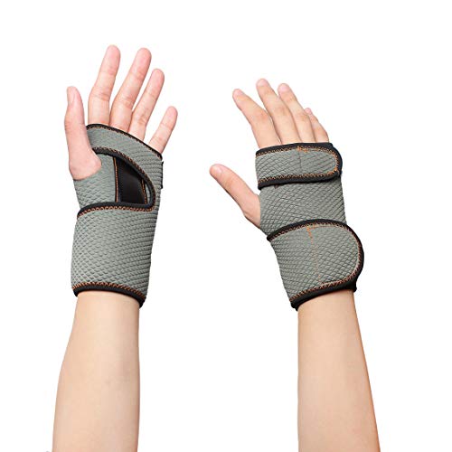 Cudon - Muñequera estabilizada, túnel carpiano, para aliviar el Dolor de la muñeca artística y a la Escala, muñeca y esguinces, Unisex, Left, Small