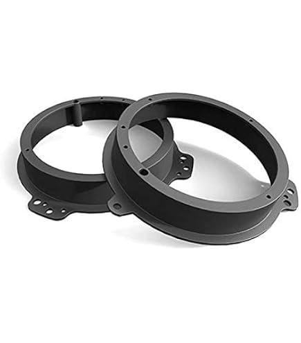 Adaptateurs Haut-parleurs 165mm Tomzz Audio - Pour Audi A3 A4 TT - Anneaux Support DIN Arrière