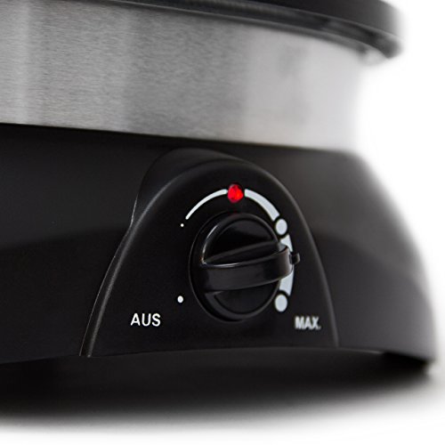 Crepesmaker Profi, 1250 Watt, antihaft, mit 3 teiligem Holzbesteck, CREPES, Crepe - 3