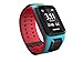 Produktbild TomTom Runner 2 GPS Uhr, blau/rot, L, 1RE0.001.00