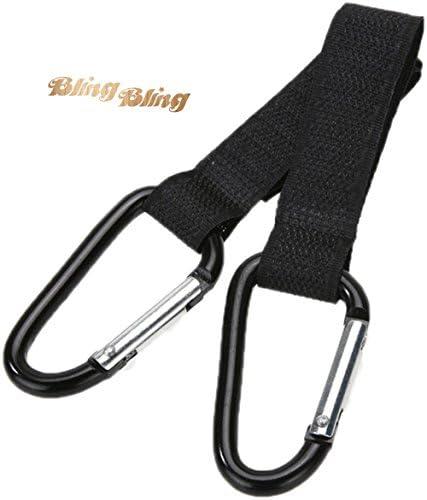 2pcs Shopping Bag Stroller Hook for Wheelchair Stroller Carabiner Clip Baby Strollers Carriage Bag Hooks Clip Accessories