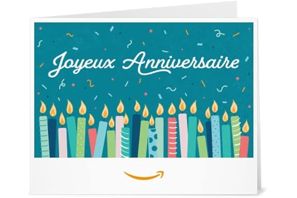 Carte cadeau imprimable Amazon