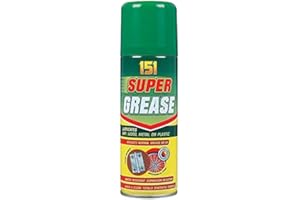 PARTSCHOICE 2 x Super Grease Spray Aerosol Lubricate Oil Wood Metal Water Resistant 150ml