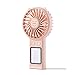 Produktbild Mini-Lüfter Kleiner Desktop-Klimaanlagenlüfter, Handgehaltener Lüfter und Mobiler Desktop-Lüfter Mini mit Led-Spiegelleuchte für Das Büro im Freien Eingebauter Lithium-Akku Stromversorgung über Usb,