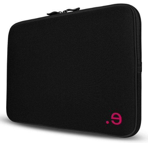be.ez LA robe Black Addict Tasche für MacBook 33 cm (13 Zoll) schwarz/Raspberry - 3