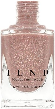 'Ilnp Sandy Baby Peach Beige Holographic Sheer Jelly Nail Polish by Ilnp Cosmetics, Inc. "