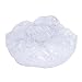 eBoot Disposable Shower Caps Plastic Bath Caps for Spa, Home Use, Hotel and Hair Salon, 50 Pieces Individually Wrapped (Clear)