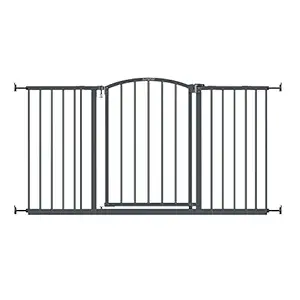 Summer Infant Extra Wide Decor Gate, Gray