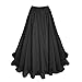 Produktbild Dark Dreams Gothic Mittelalter LARP Magd Rock Rüschen Noelle, Farbe:schwarz