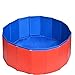 Produktbild YWT Faltbarer Hundepool, Puppy Pet Outdoor Indoor Indoor Rodoor Bathing Tub, Portable Faltbare Sturdy PVC-Can Be Used As Dog Pool, Dog Bath Tub, Outdoor-Wasserteich, Fischteich