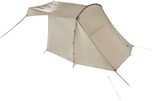 Jack Wolfskin Unisex - Adult Car Porch Tent Canopy, White Pepper, One Size