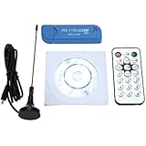 Andoer® Tragbarer Mini Digitaler TV Stock USB 2.0 DVB-T + DAB + FM + RTL2832U + R820T2 Unterstützung SDR Stimmer Empfänger