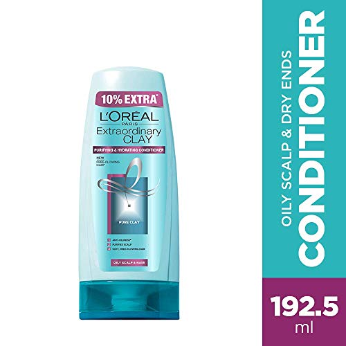 L'Oreal Paris Extraordinary Clay Conditioner, 175ml (With 10% Extra)