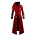 Produktbild MEIbax Herren Gothic Steampunk Kapuzen Trench Party Kostüm Frack Langarm Jacke,Halloween - Weihnachtskostüm
