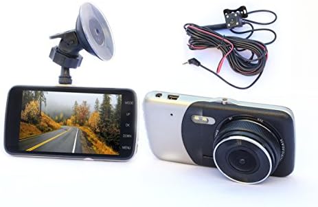 New ULTRA HD 1920x1080FHD 4"inch 170°Degree Professional Windscreen Dual Lens Dash Cam in Car Driving Rear view &amp; Front CCTV Sound &amp; Colour RealTime Loop Video Recorder Security &amp; Accident Proof Camera Motion Detection Support ,Night Vision,G-Sensor FULL HD DashCam FOR Car /Van / Truck / Lorry Vehicle DVR "UK SELLER" IN STYLISH LUXURY DESIGN