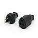 Produktbild DealMux Pair 3 Terminals US-Stecker Dämmschale Kabel Connect 15A 125V W Sockel