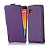 Price comparison product image Cadorabo DE-104448 LG NEXUS 5 Mobile Phone Case Smooth Imitation Leather Purple