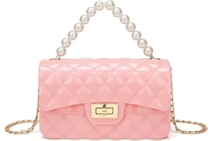 JUCHAO Little Purse with Hnadle Cute Princess Handbags Shoulder Messenger Bag for Girls Women Ladies Holding 6.5" Cellphone