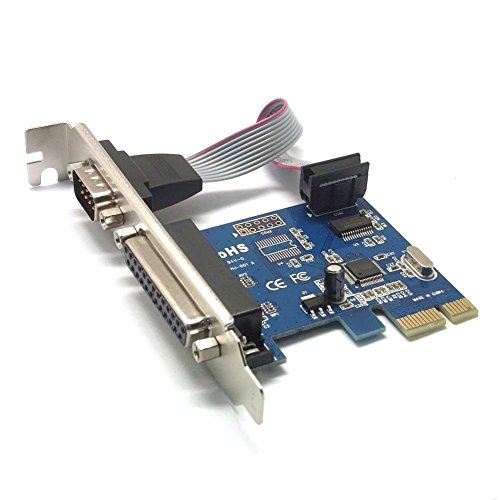 SIENOC Sienoc PCI-E PCI Express DB25 paralelo LPT1 DB9 RS232 adaptador de tarjeta de puerto serie