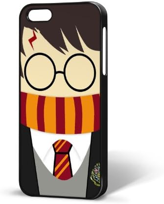 B-295 - Black - Harry Potter Wizard - TV - Quirky Cool - iPhone 5 / 5s Hard Plstic case - Xmas, Birthday Novelty Gift