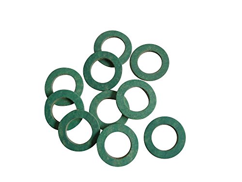 Flachdichtung 1/2', für DN13, Klingersil C-4400 o.ä. Sanitär, 10 Stück im Set (Fiberdichtung) - Hochdruck Dichtungen