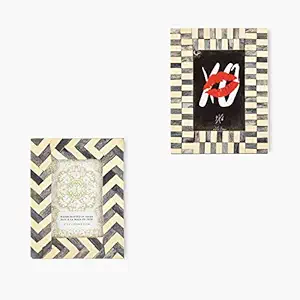 Casa Decor Photo Frame Combo Set for Christmas and New Year Gift (Set of 2)