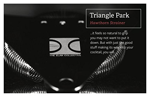 Cocktail Shaker Set | 6 teilig mit zweiteiligem Boston Edelstahl Shaker, Japanischem Barmass, Hawthorne Barsieb, europäischem Barlöffel und modernem Barstössel in gebürstetem Edelstahl von The Elan Collective - 5