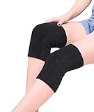 Unisex Winter Thicken Warm Leg Warmer Knee Support Knees Sleeves Brace Protector Pad for Volleyball Dancing and Other Sports