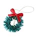 Produktbild MagiDeal Miniatur Weihnachtskranz mini Kranz Weihnachtsschmuck für 1:12 Puppenstuben Puppenhaus Dekor