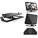 Produktbild Tischhalterung für Amazon Echo Fhow 2nd Generation Aluminum Horizontal 360 Schwenkbar Neigbar Monitorhalterung Monitorständer Bildschirmständer Tisch Ständer mit Installationswerkzeug