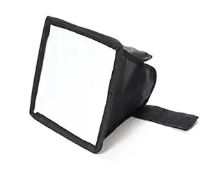 Abhston Eloies Universal Flash Reflector Diffuser Cum Soft Light Box 6 x 6 inc External Flash by Abhston