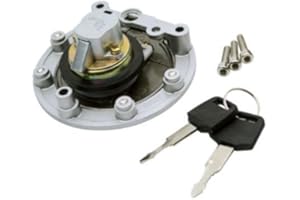 ‎WAI DANIE Wai Danie Tankdeckel Tankdeckel Abdeckung Schloss Schlüssel Kompatibel mit Yamaha YZF 600 750 R1 R6 XJR1200 XJR400 TDM850 TDM900 TRX850 FJ1200