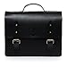 Produktbild SID & VAIN Aktentasche Leder BOSTON groß Businesstasche Herren 15 Zoll Laptop Bürotasche Laptoptasche mit Extra-Abtrennung bis 15,4 Zoll echte Ledertasche Herrentasche schwarz
