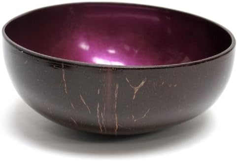 Nom Living Natural Coconut Lacquer Coco Bowl Barby Pink
