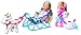 Produktbild Simba - Winter Puppen Set - 1 x Evi mit Schlitten unt Rentier + 1 x Evi mit Schneemann - passt super zu Chelsea, Shelly,....